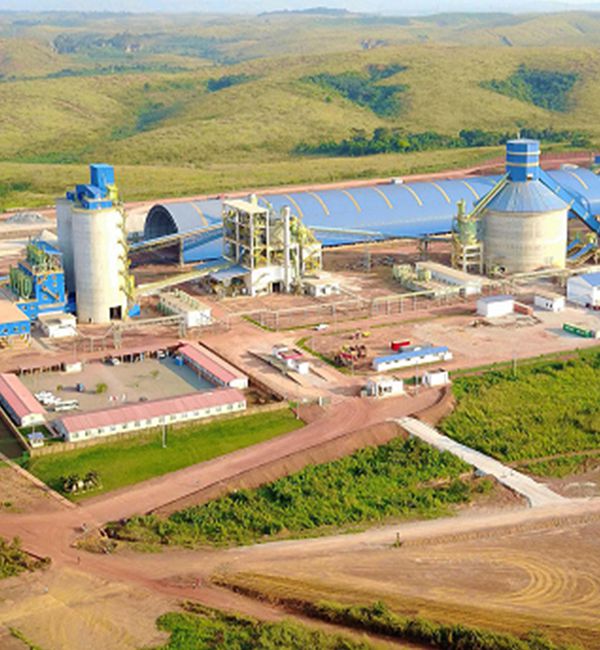 Linha de produção de cimento com uma produção de 6000 t/d para a Bestway Farooqia no Paquistão