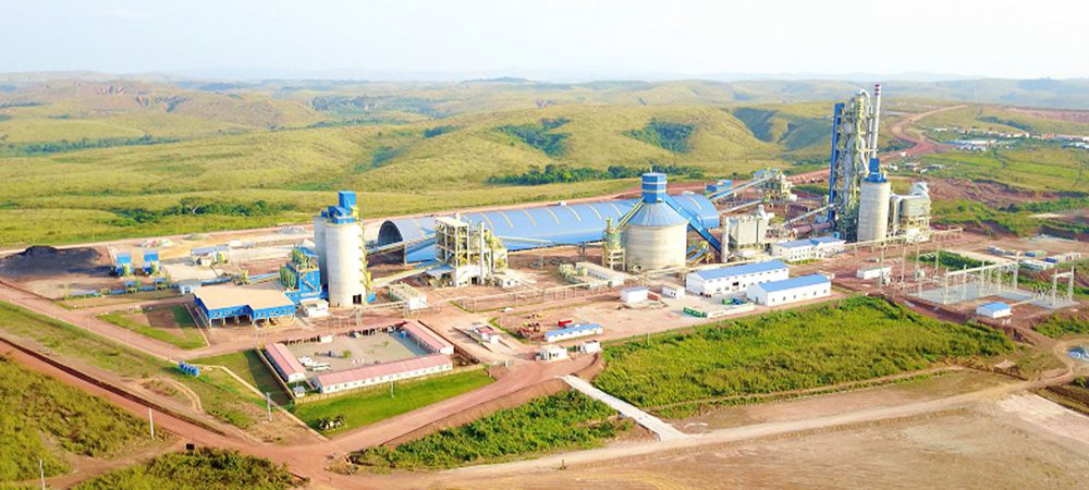 Linha de produção de cimento com uma produção de 6000 t/d para a Bestway Farooqia no Paquistão
