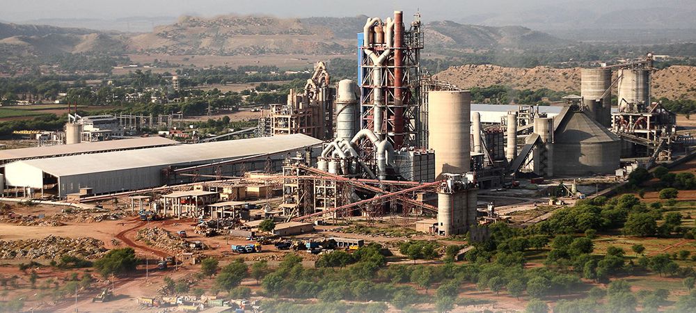 Linha de produção de cimento com uma produção de 7800 t/d para Kohat no Paquistão
