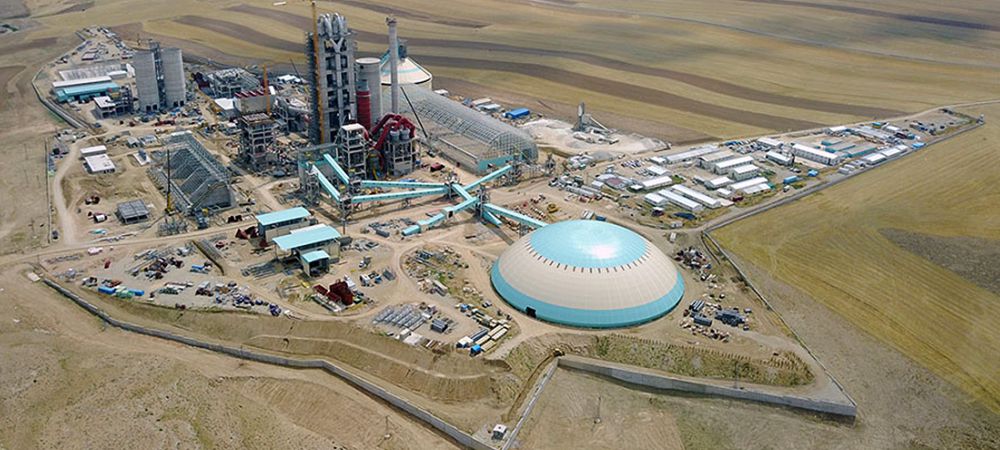Linha de produção de cimento com uma produção de 5000 t/d para Than Taw Myat, Myanmar